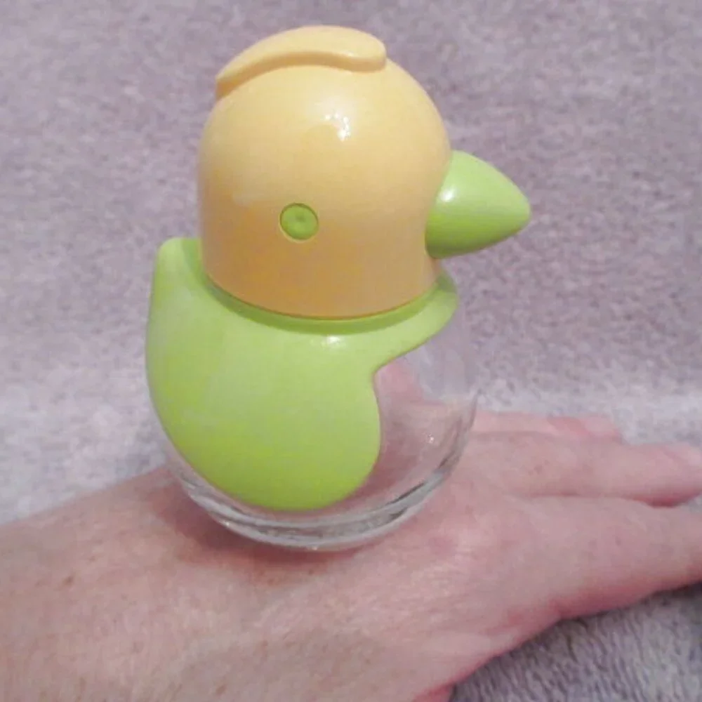 Vintage German Salt & Pepper Shakers 2 Piece Stoha Glass Chicken Birds EUC